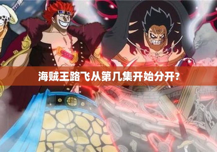 海贼王路飞从第几集开始分开?
