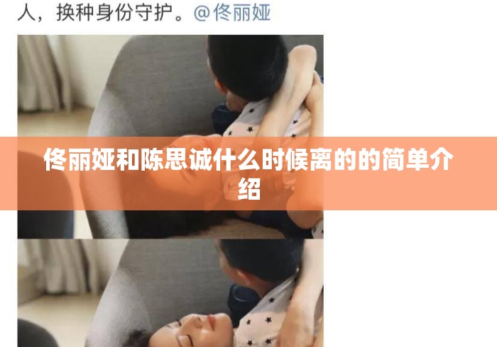 佟丽娅和陈思诚什么时候离的的简单介绍 佟丽娅和陈思诚什么时候离的的简单介绍