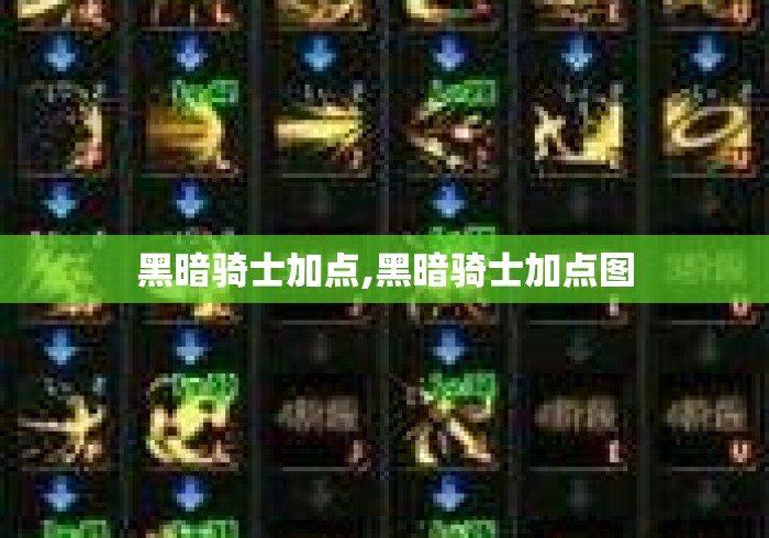 黑暗骑士加点,黑暗骑士加点图 黑暗骑士加点,黑暗骑士加点图