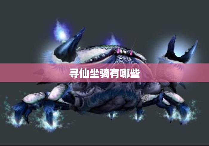寻仙坐骑有哪些