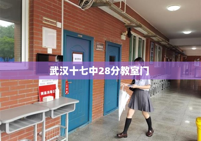 武汉十七中28分教室门 