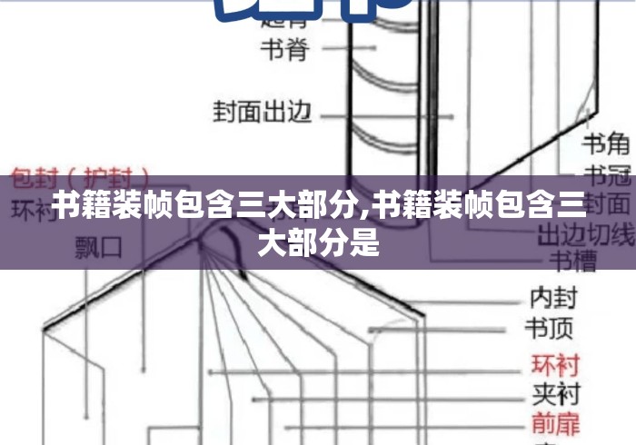 书籍装帧包含三大部分,书籍装帧包含三大部分是