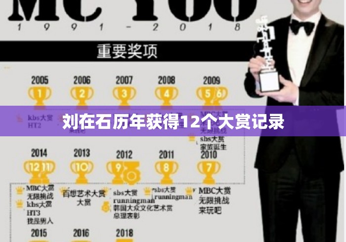 刘在石历年获得12个大赏记录
