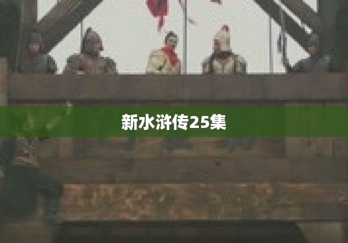 新水浒传25集