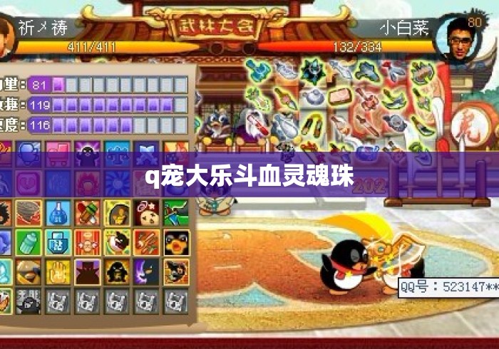 q宠大乐斗血灵魂珠 q宠大乐斗血灵魂珠