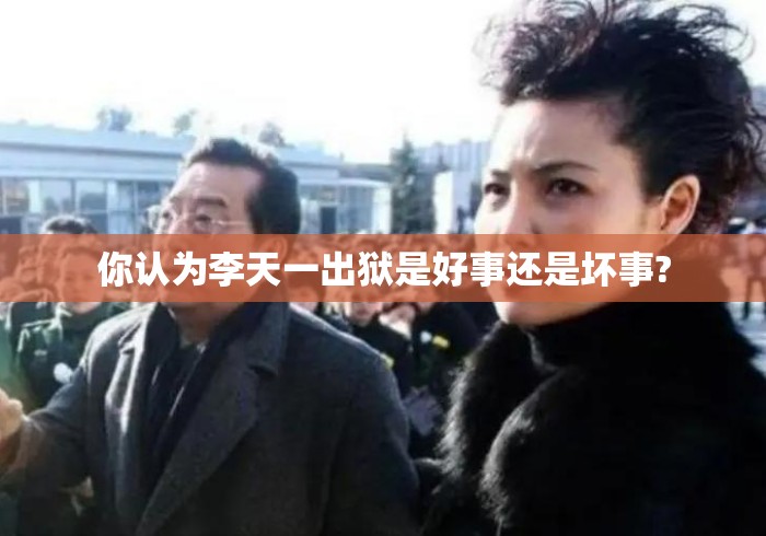 你认为李天一出狱是好事还是坏事? 你认为李天一出狱是好事还是坏事?