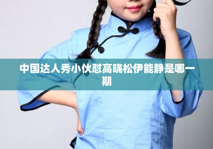 中国达人秀小伙怼高晓松伊能静是哪一期