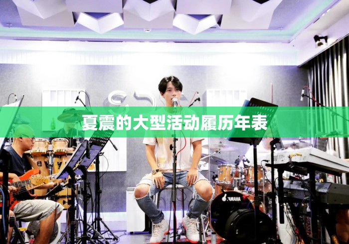 夏震的大型活动履历年表