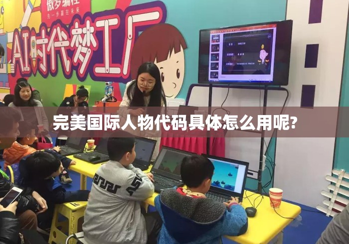完美国际人物代码具体怎么用呢?