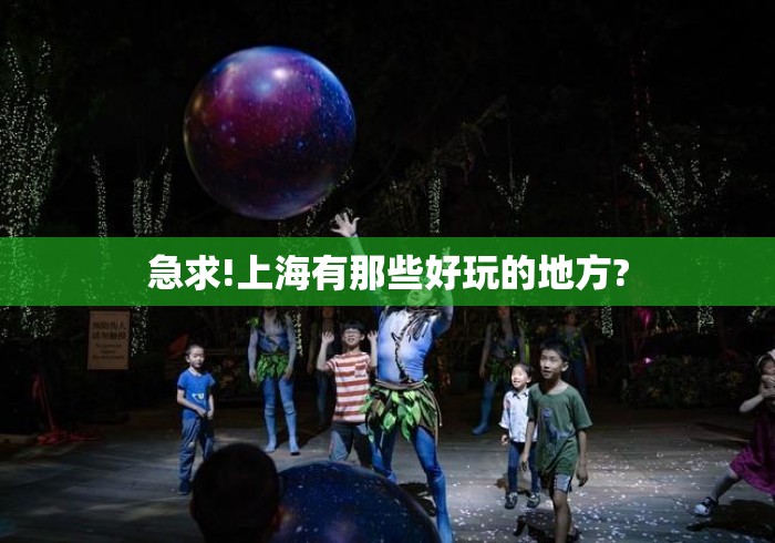 急求!上海有那些好玩的地方?