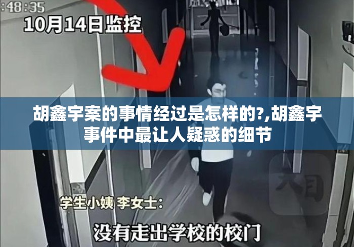 胡鑫宇案的事情经过是怎样的?,胡鑫宇事件中最让人疑惑的细节 胡鑫宇案的事情经过是怎样的?,胡鑫宇事件中最让人疑惑的细节