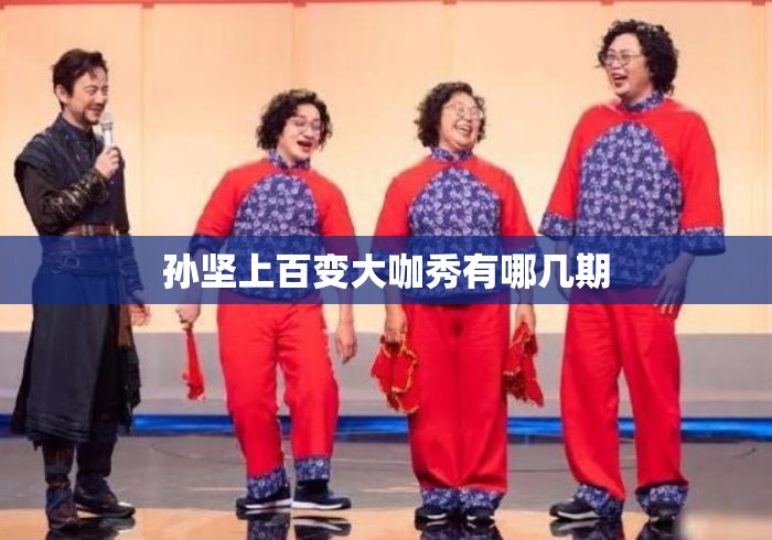 孙坚上百变大咖秀有哪几期