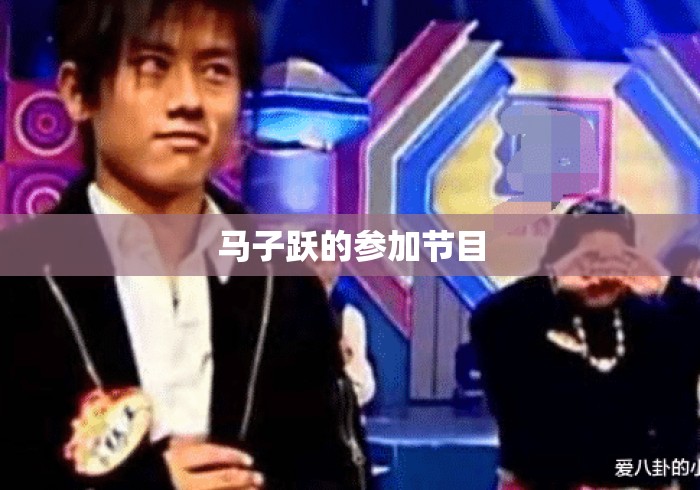 马子跃的参加节目