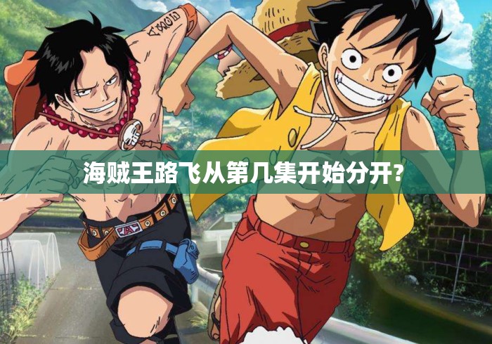 海贼王路飞从第几集开始分开? 海贼王路飞从第几集开始分开?