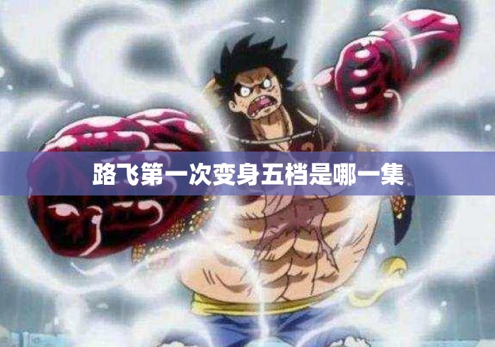 路飞第一次变身五档是哪一集 路飞第一次变身五档是哪一集