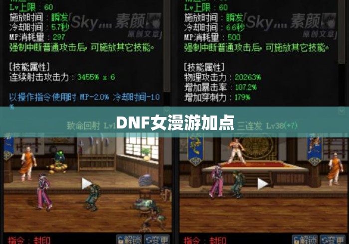 DNF女漫游加点