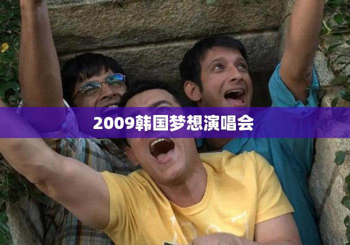 2009韩国梦想演唱会 